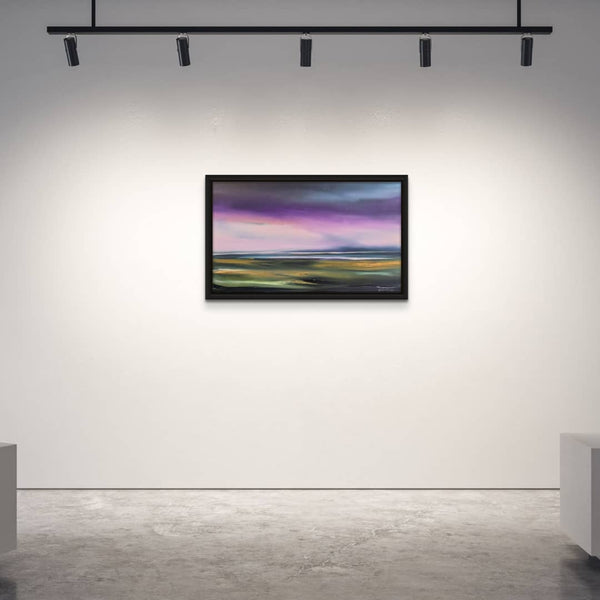 Australian Artist Stuart Clues Painting ~ 'Twilight on the Plains, Victorian Alpine' - Curate Art & Design Gallery Sorrento Mornington Peninsula Melbourne