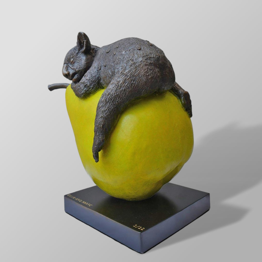 Gillie and Marc Bronze Sculpture ~ 'Koalas Will Pear For Love' - Curate Art & Design Gallery Sorrento Mornington Peninsula Melbourne