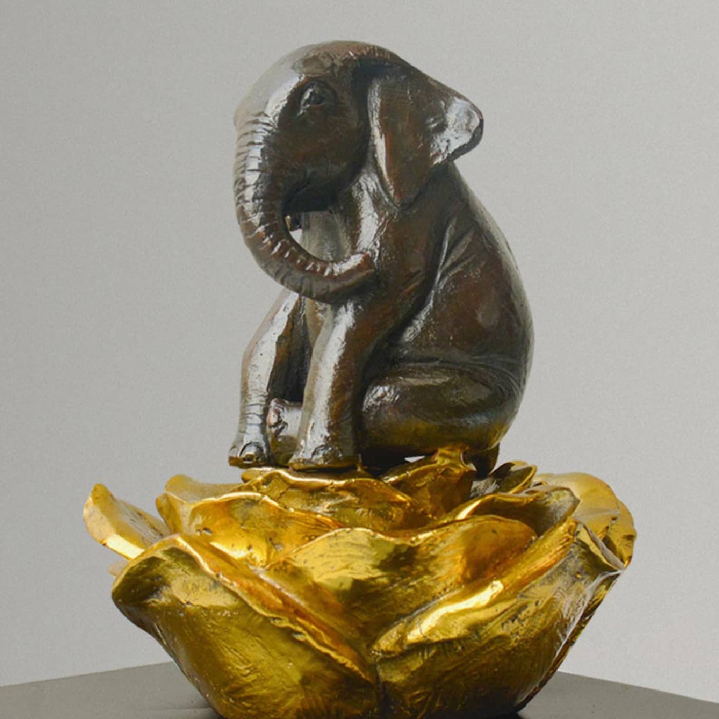 Gillie and Marc Sculpture ~ 'The Elephant Was in Golden Bloom' - Curate Art & Design Gallery Sorrento Mornington Peninsula Melbourne