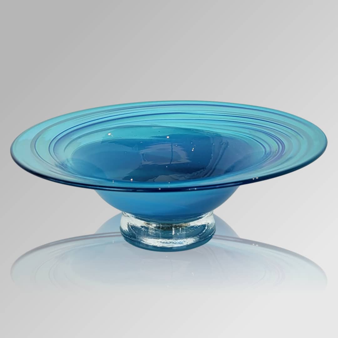 James McMurtrie Glass Bowl (Small) ~ 'Cerulean' (Sold)