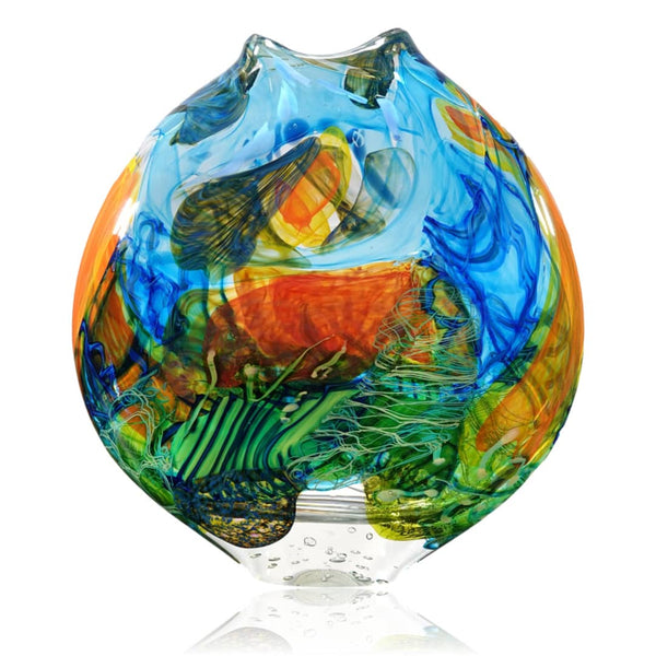 Noel Hart Glass ~ 'Coconut Lory' (Sold)