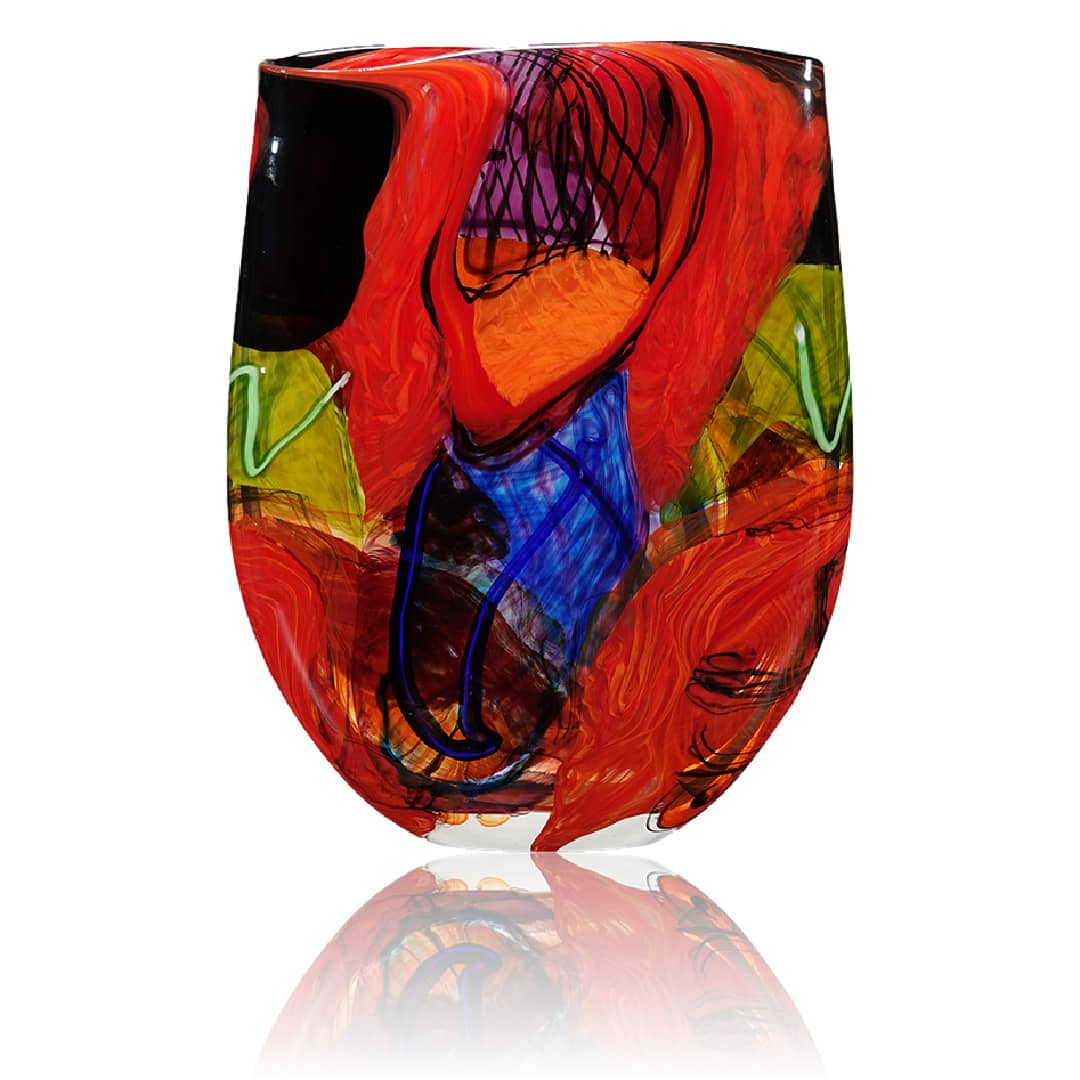 Australian Artist Noel Hart Glass ~ 'Eastern Louisaide' - Curate Art & Design Gallery Sorrento Mornington Peninsula Melbourne