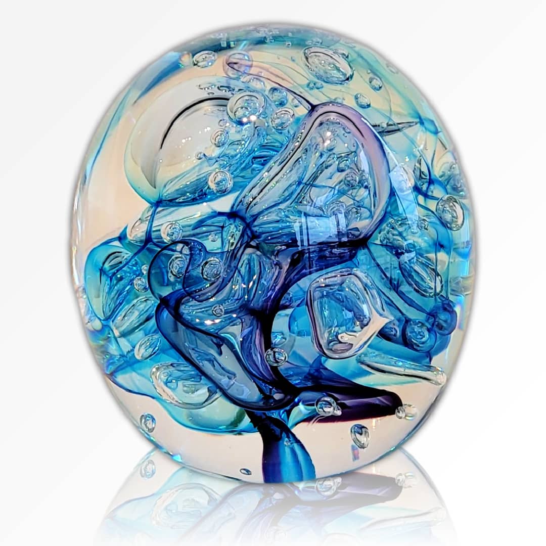 Roberta Easton Glass ~ 'Bubbly Sphere, Blairgowrie' (Sold)