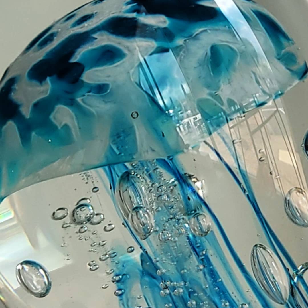 Sean O'Donoghue Glass ~ 'Jellyfish, Small, Fresh' (Sold)