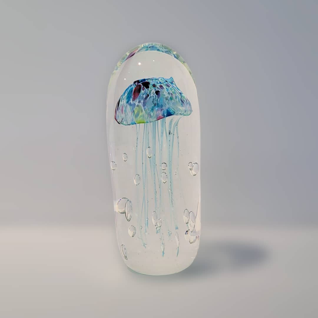 Sean O'Donoghue Glass ~ 'Jellyfish, Small, Arctic' - Curate Art & Design Gallery Sorrento Mornington Peninsula Melbourne