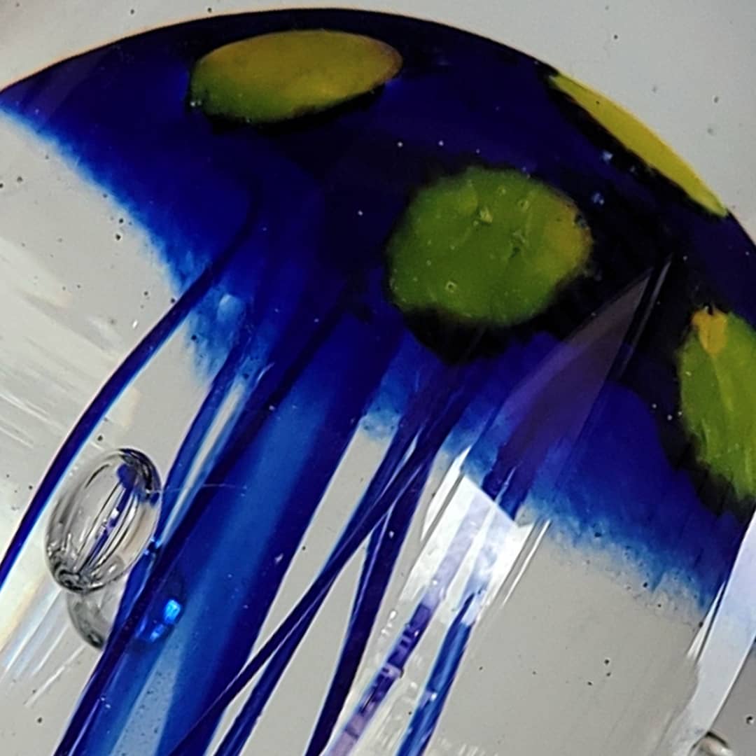 Sean O'Donoghue Glass ~ 'Jellyfish, Small, Spot' (Sold)