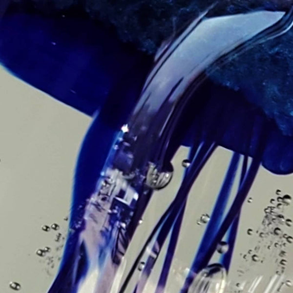 Sean O'Donoghue Glass ~ 'Jellyfish, Small, Royal'