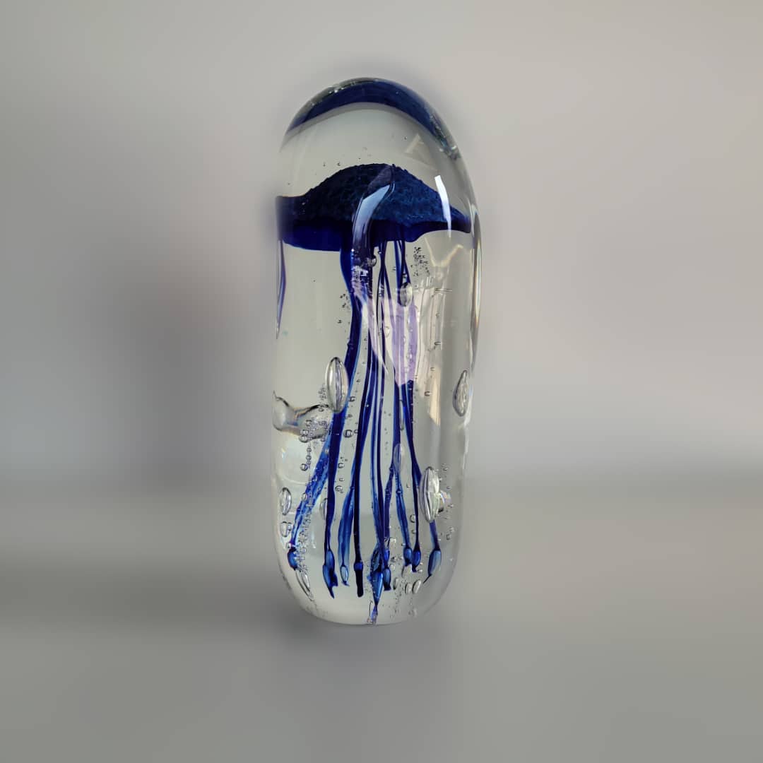 Sean O'Donoghue Glass ~ 'Jellyfish, Small, Royal'
