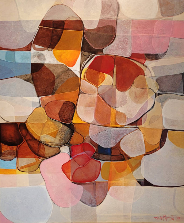 Australian Artist Benjamin Lydford Painting ~ 'Clementine Junction' - Curate Art & Design Gallery Sorrento Mornington Peninsula Melbourne