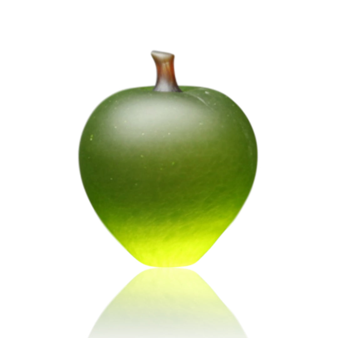 Robert Wynne of Denizen Glass ~ 'Apple in Lime' - Curate Art & Design Gallery Sorrento Victoria 