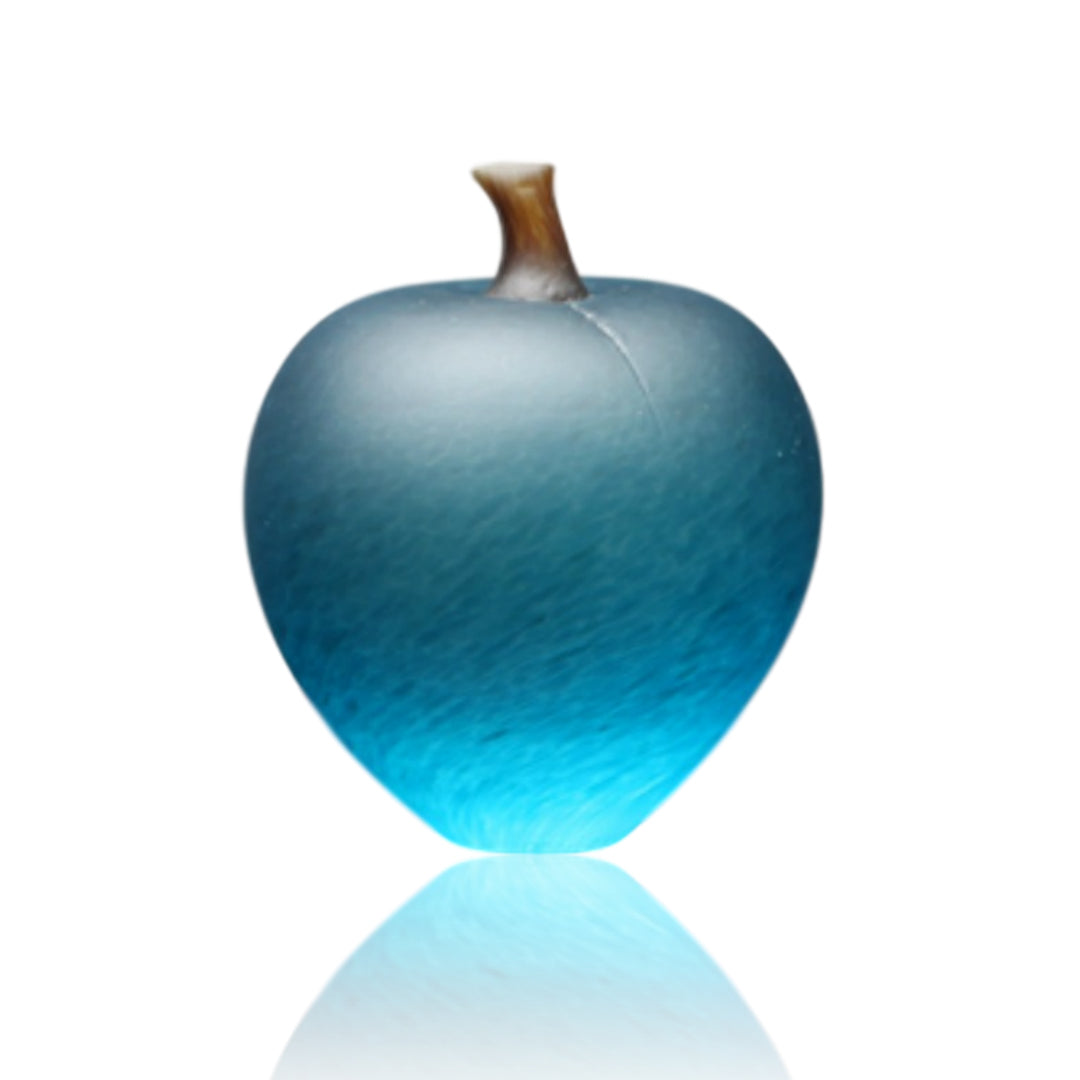 Robert Wynne of Denizen Glass ~ 'Apple in Turquoise' - Curate Art & Design Gallery Sorrento Victoria 