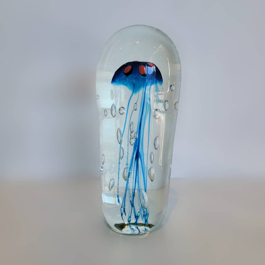 Sean O'Donoghue Glass ~ 'Jellyfish, Medium, 13'
