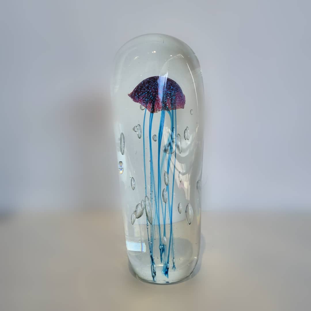 Sean O'Donoghue Glass ~ 'Jellyfish, Medium, 16' (Sold)